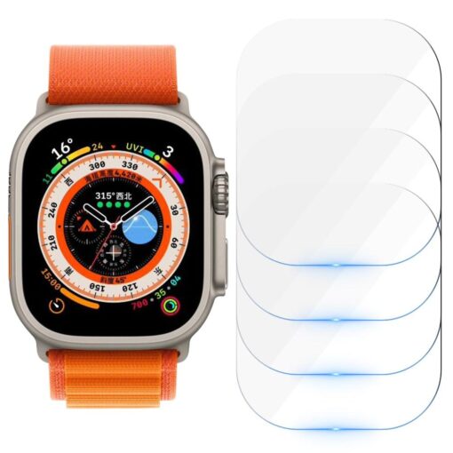 anti scratch hd tempered glass invisible screen protector for apple watch ultra series 49mm i phonecases com 14 23163430961270