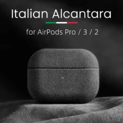 luxury suede alcantara case for airpods pro 2 pro 1 faux leather cases for airpods 3 2 earphones