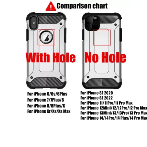 max protection rugged case for iphone 13 pro max 12 pro mini 14 plus shockproof armor cover
